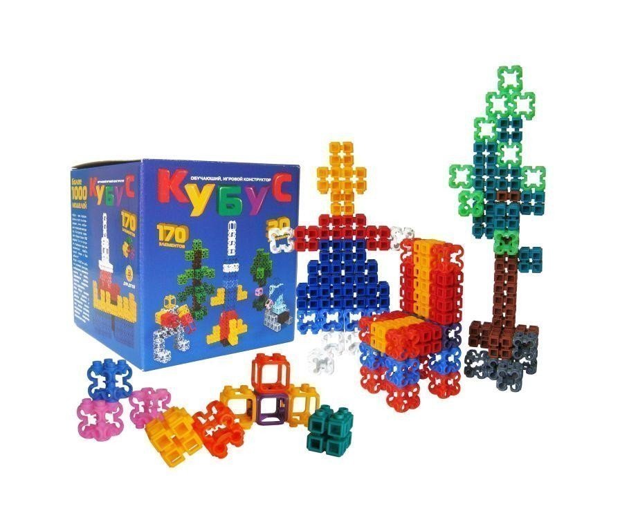 Самоцветики, «Конструктор приключений» набор для детского творчества в коробке (200 эл. + 320 соединительных элементов)