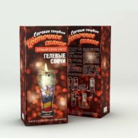 «Свечная студия», набор для создания гелевых свечей «Цветочное сияние»
