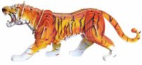 Сборная модель Тигр цветная