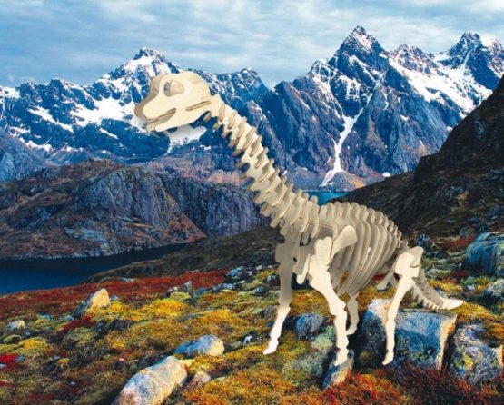 Сборная модель Брахиозавр малая