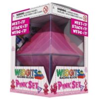 Конструктор WEDGiTS Pink Set (15 деталей + подставка)