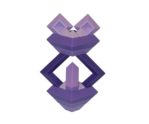 Конструктор WEDGiTS Purple Set (15 деталей + подставка)