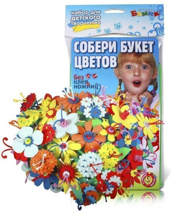 Букет цветов (пакет 9 цв.)