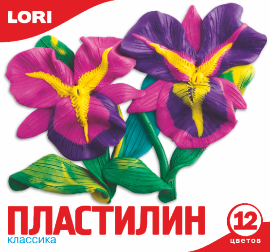 Пластилин Классика, 12 цветов