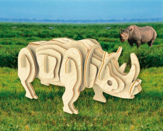 Сборная модель Белый носорог