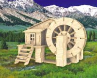 Сборная модель Водяная мельница