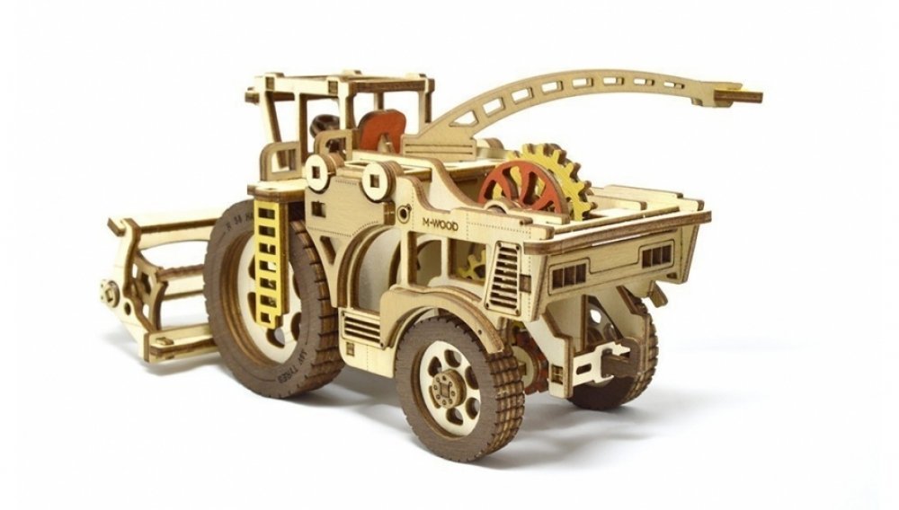 Конструктор 3D деревянный M-WOOD Двигатель